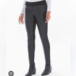 🍊SOMA Black Faux Leather Leggings XL🍊